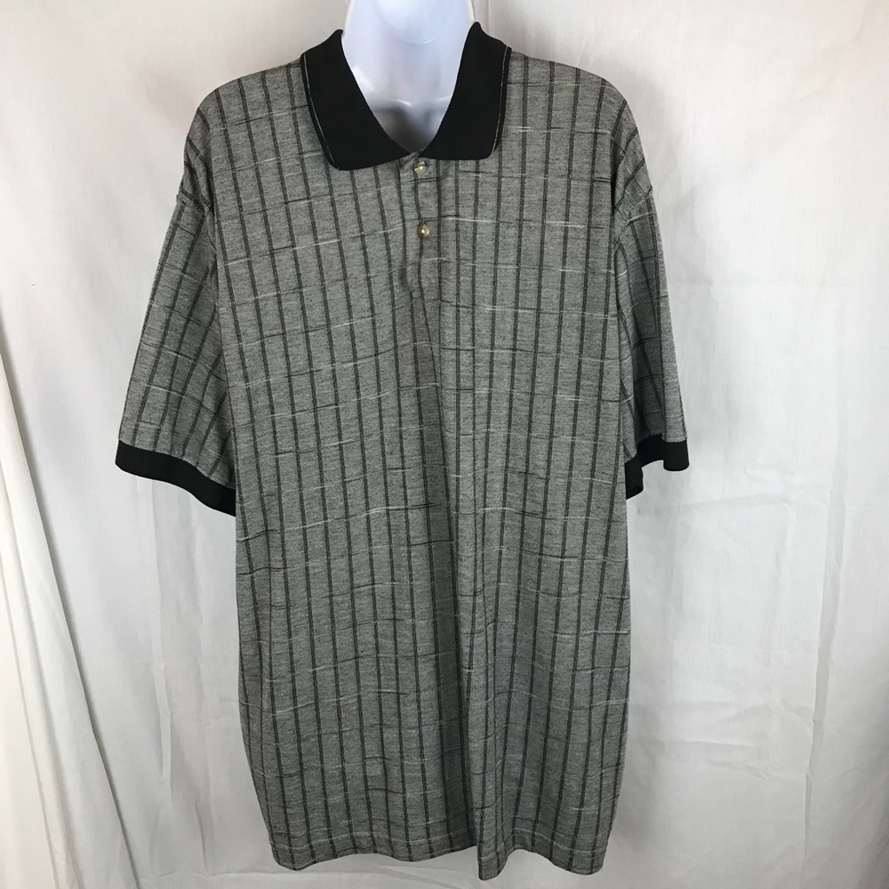 Chereskin xl short sleeve gray polo shirt